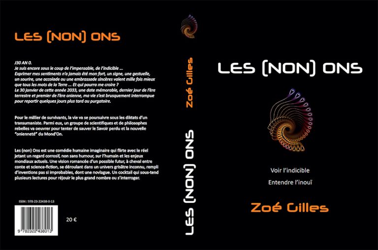 Couverture du livre Les (non)ons, réalisée par la graphiste Nathalie Glévarec