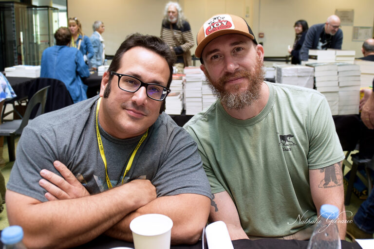 David Joy et Gabino Iglesias au Salon Un aller retour dans le noir à Pau 2024